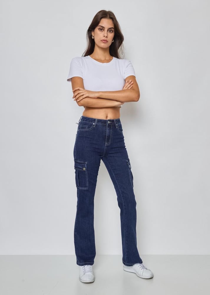 Image of Flare pocket jean