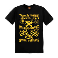 Image 1 of MAGICO X ISER - T-shirt (Black/Yellow)