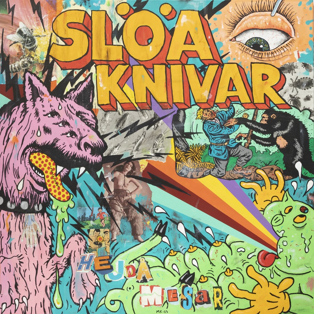 Image of SLÖA KNIVAR "Hejdå Mesar" LP