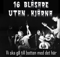 16 BLASARE UTAN HJÄRNA "Vi Ska Ga Till Botten Med Det Här" LP