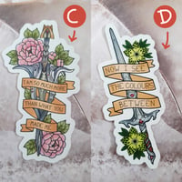 Image 4 of fantasy weapon stickers