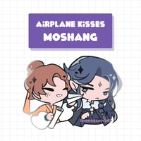 Image 2 of Airplane Kisses Moshang (SVSSS) - Enamel Pins