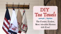 Image 1 of RED WHITE AND TRUE Tea Towel Panel HD13192 from Riley Blake Designs