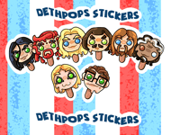 Dethpops Sticker Set