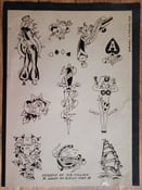 Image of original vintage 1983 produx rollo mike malone sailor jerry navy tattoo flash