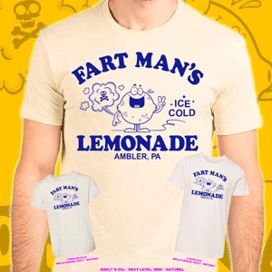 Image of Fart Man's Lemonade - t-shirt