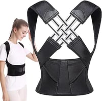 Elastic Back Posture Correction Belt Adjustable Shoulder 