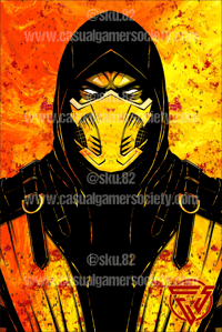 Scorpion Hellfire Canvas