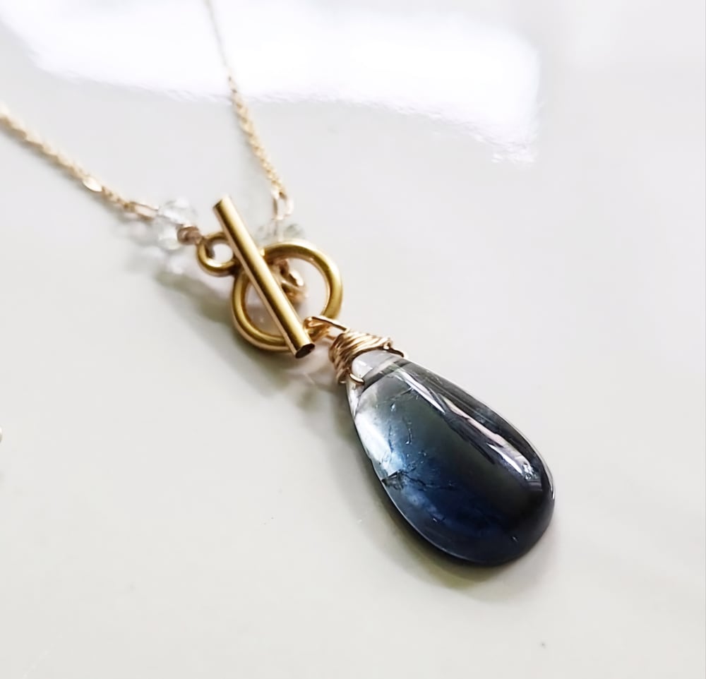 Image of Blue Tourmaline Necklaces