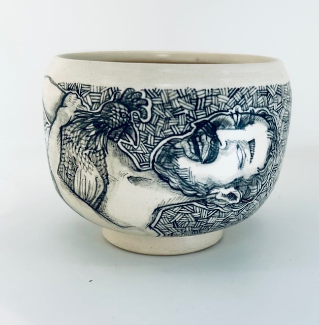 Image of The Cockfighter Chawan