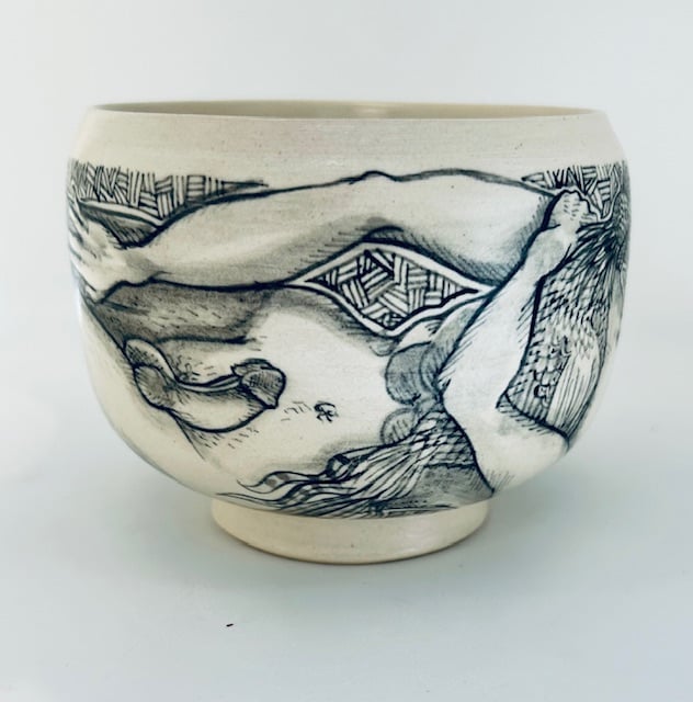 Image of The Cockfighter Chawan