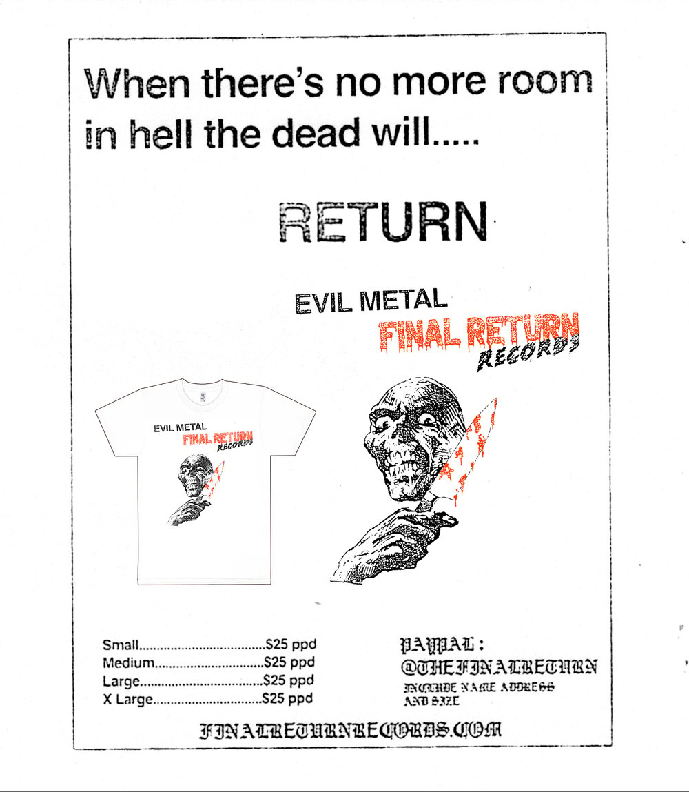 FINAL RETURN KNIFE SHIRT