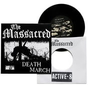 Image of THE MASSACRED Death March 7" EP *last copy*