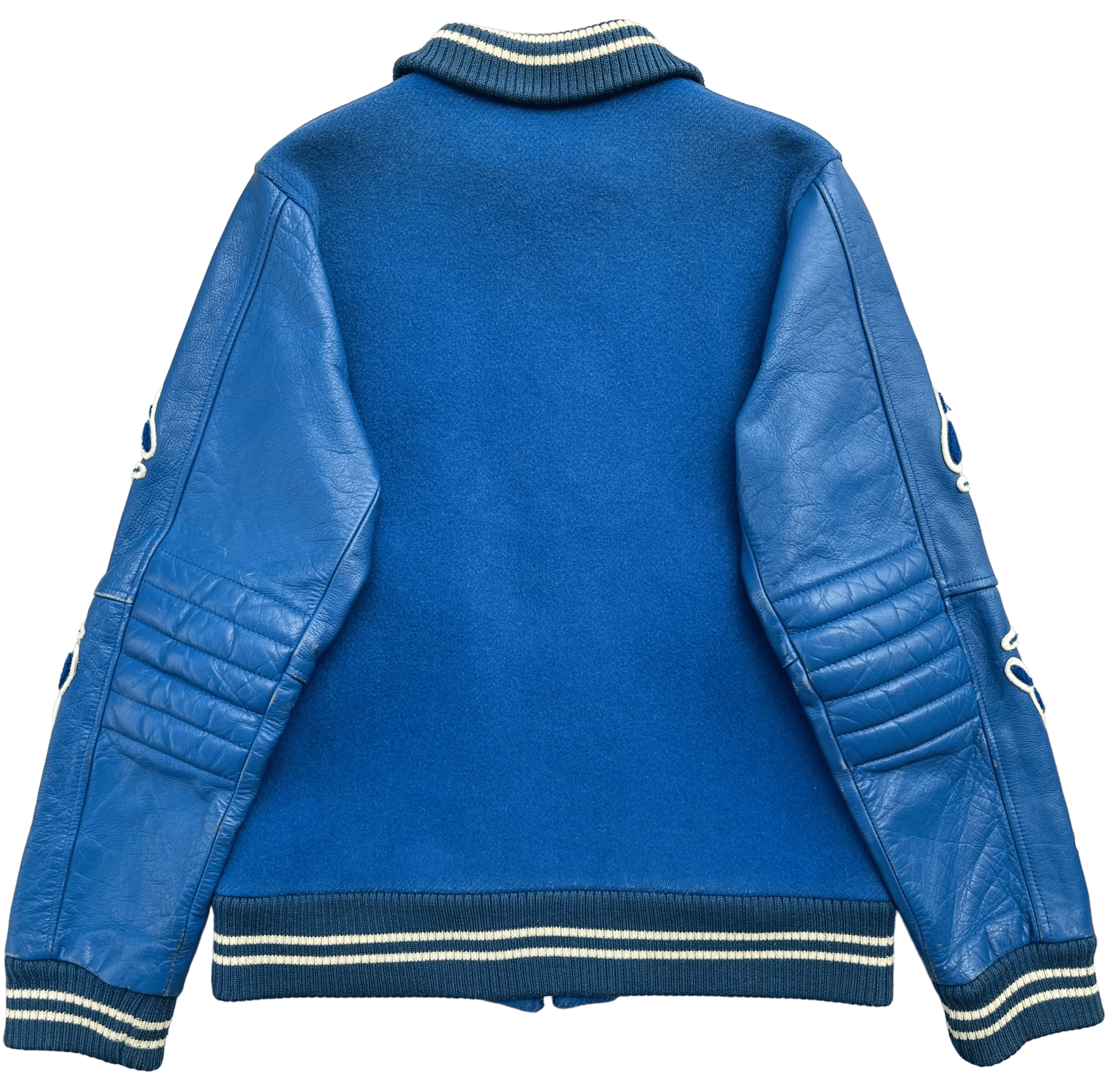 01 Undercover D.A.V.F. Patch Varsity Jacket - L 01 Undercover D.A.V.F. Patch Varsity Jacket - L