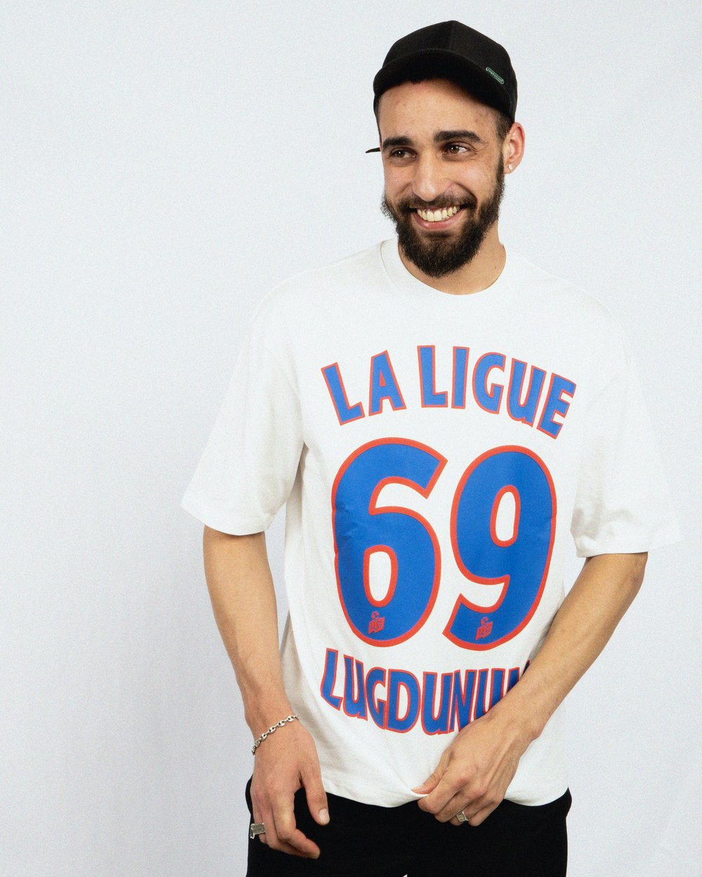 T-SHIRT LA LIGUE 69 - BLANC