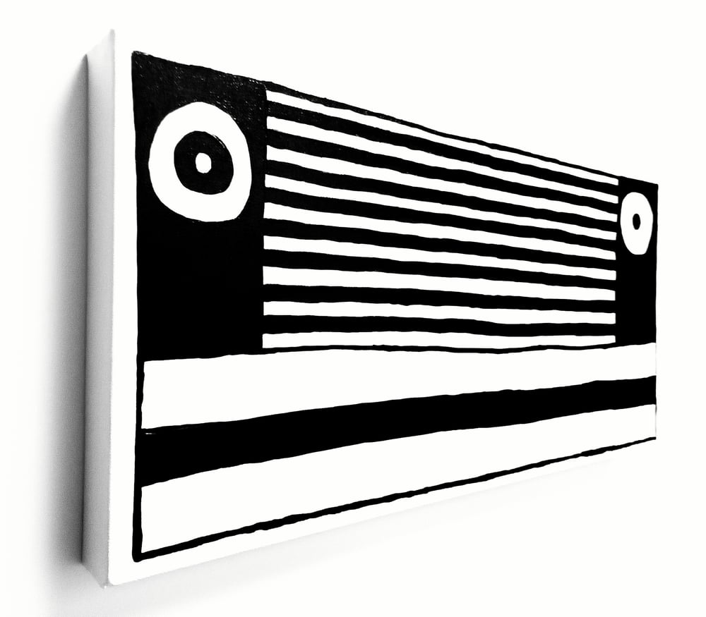 Image of FACE PAINTING - 10" X 20" CANVAS ..