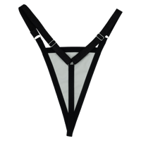 Image 2 of Holographic Spandex G-String 