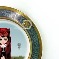 Image 3 of Rubricapula - Fine China Plate - #0788