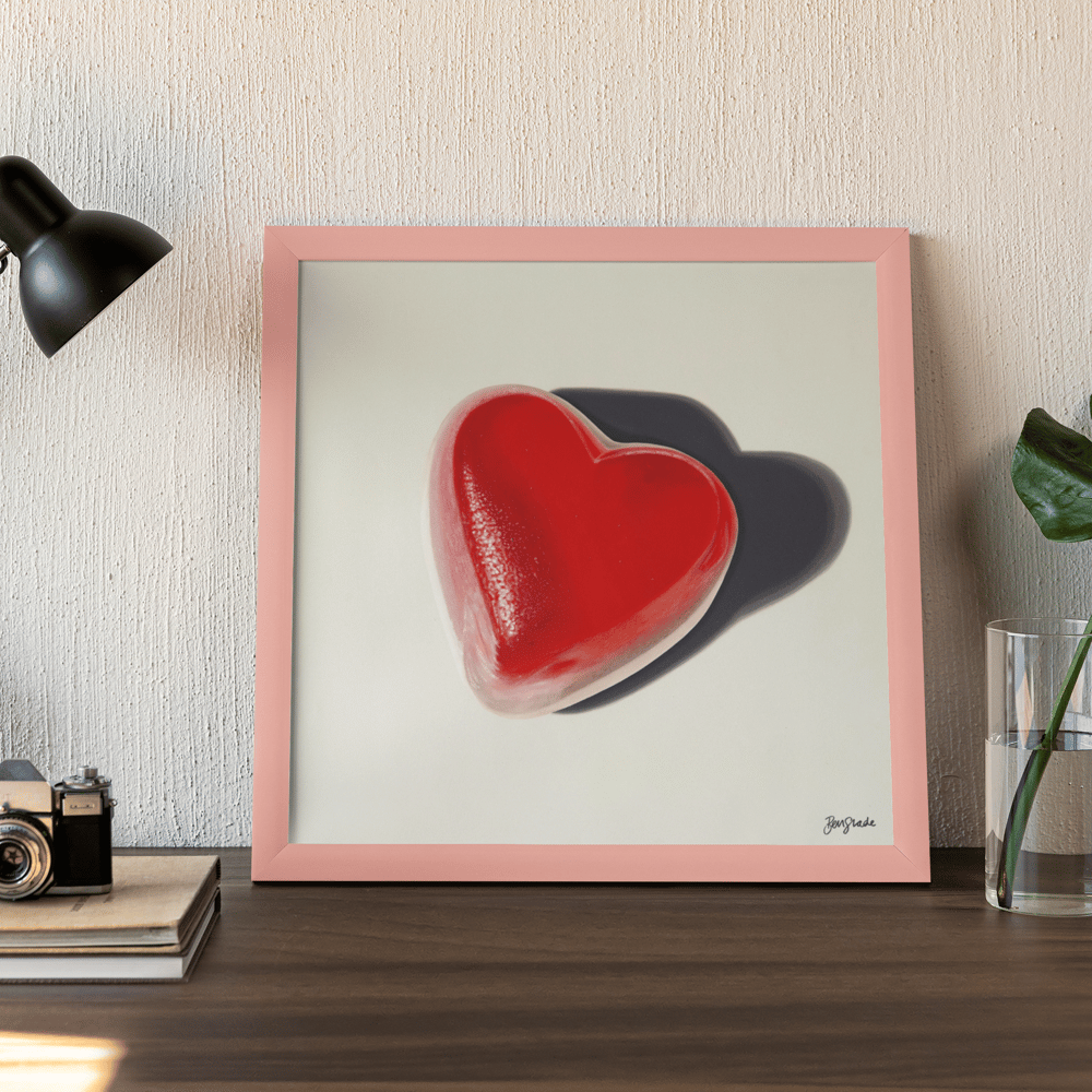 Gummy Heart Print