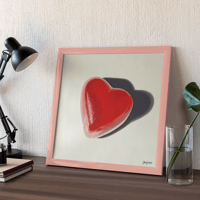 Image 2 of Gummy Heart Print