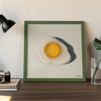 Image 1 of Fried Egg Print