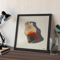 Image 1 of Cola Bottle Print