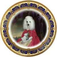 Image 1 of La Duquesa - Fine China Plate - #0786