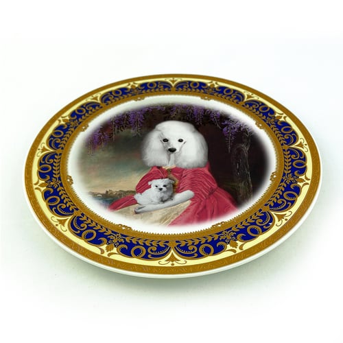 Image of La Duquesa - Fine China Plate - #0786