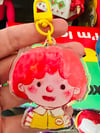 Clown Burger guy - keychain/charm