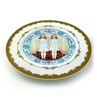 Image 2 of The Shining Twins - Fine China Plate - #0789