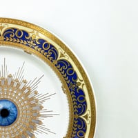 Image 2 of Firenze burst - Fine China Plate - #0786