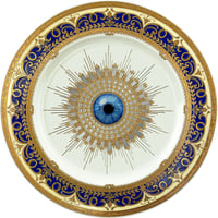 Image 1 of Firenze burst - Fine China Plate - #0786