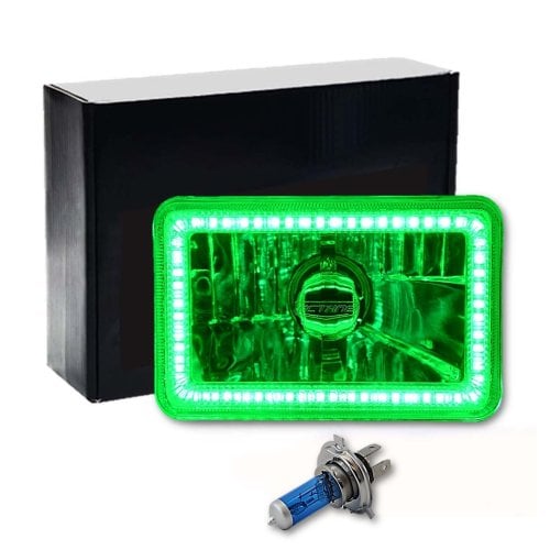 Image of 4X6 SMD GREEN HALO SUPER BRIGHT SET (4) SELECT FROM DROP DOWN BOX