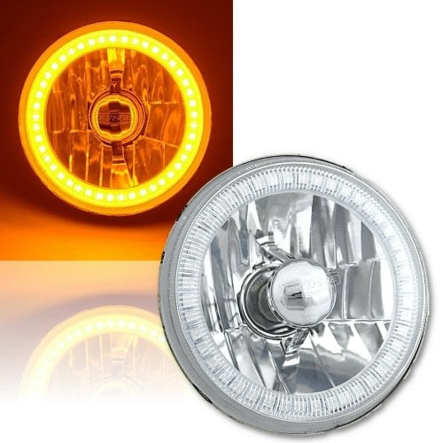 Image of #Octane 5-3/4 AMBER/GOLD SMD DOTTED HALO SET (4) (SELECT FROM DROP DOWN BOX)