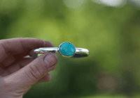 Image 1 of Hubei turquoise cuff #2