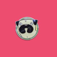 Image 2 of Enamel Pug Magnet