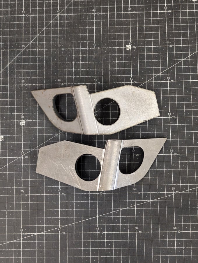 Image of S-Chassis rear knuckle gusset DIY