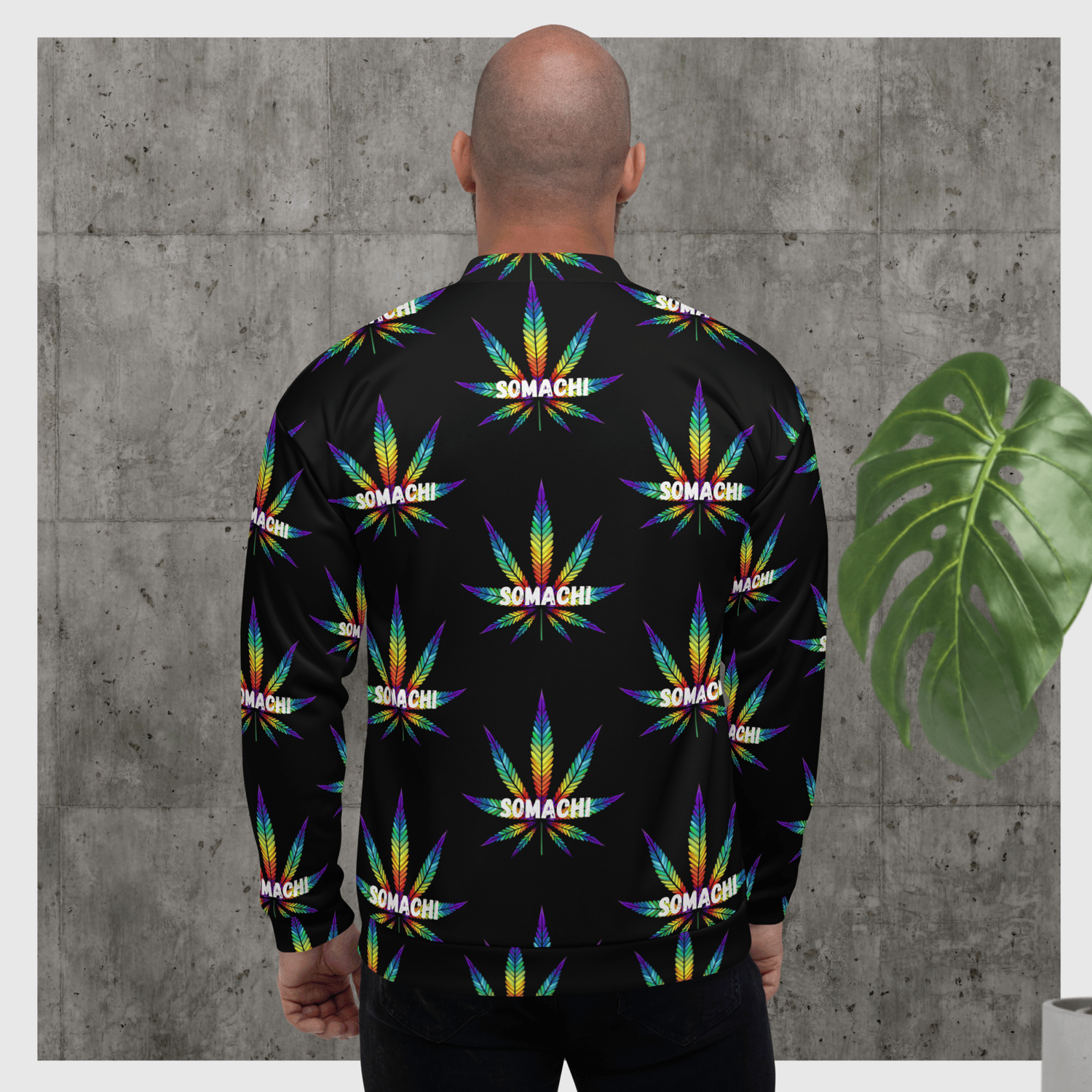 Image of  Cannibas Unisex Bomber Jacket