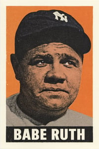 Image 1 of Babe Ruth Postcard