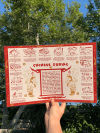 Image 1 of Chinese Zodiac Print