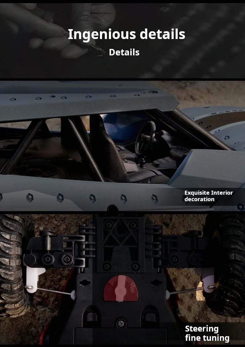 Four-way RC vehicle off-road high-speed mobile control real-time WIFI image transmission