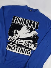 Image of Foulplay Just Say Nothing Knitted Sweater