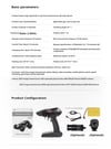 Four-way RC vehicle off-road high-speed mobile control real-time WIFI image transmission