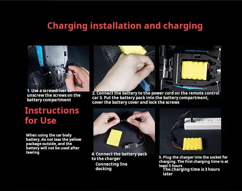 Four-way RC vehicle off-road high-speed mobile control real-time WIFI image transmission