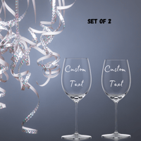 Image 1 of Stemmed Wine Glass Set
