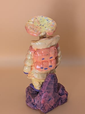 Image of Mushroom City Walker (yellow with purple base)