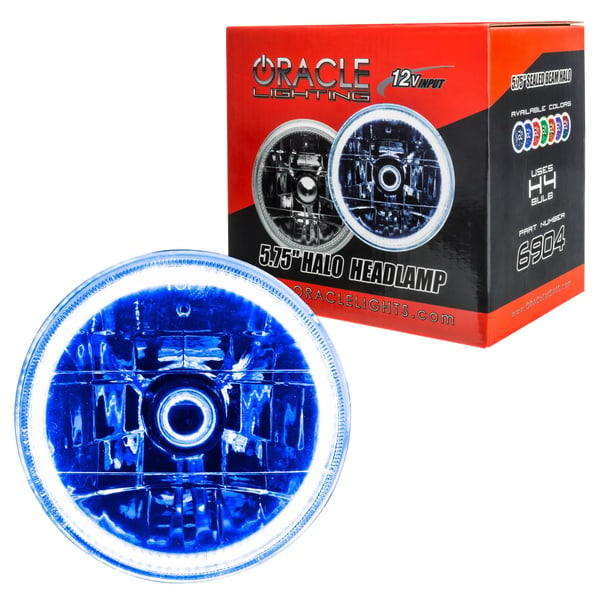 Image of ORACLE 5-3/4 BLUE MICRO SMD HALO SET OF (4)