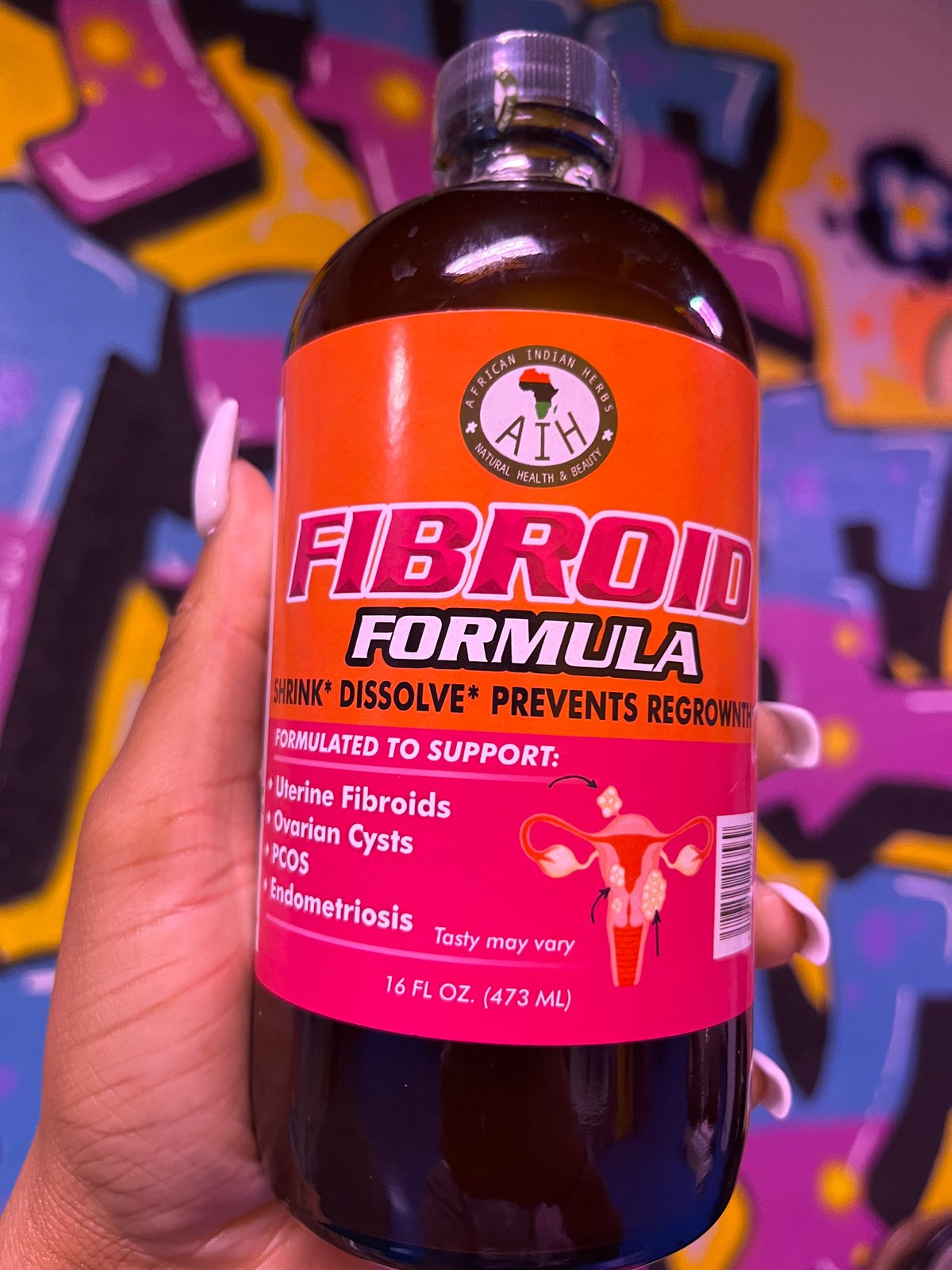 Image of Herbal Fibroid Formula Bitters (16 oz)