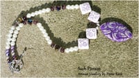 Purple Swirl Necklace