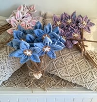Image 1 of Memory Flowers custom created from a clients loved ones beautiful nighties